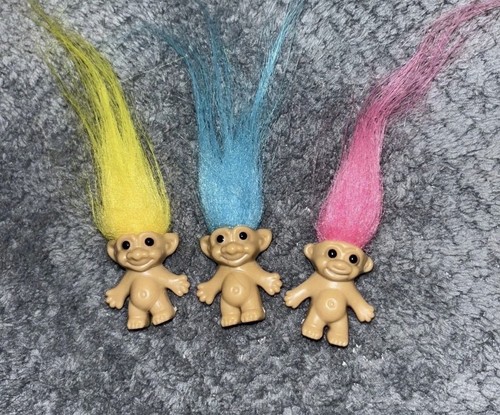 Mini vintage troll dolls - troll,