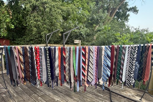 Neckties ties a - ties,