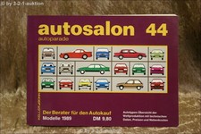 Car Showroom In Book Form No. 44 All Models From 1989 Car Catalog