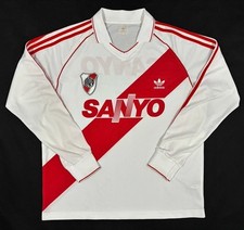River Plate 1992-1994 Adidas Originals Home Football Shirt Size: Adults XL