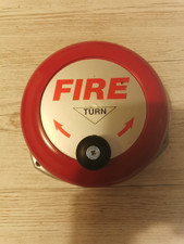 HAND CRANK ROTARY FIRE BELL