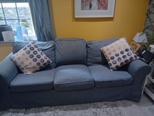 IKEA Grey 3-Seater Sofa