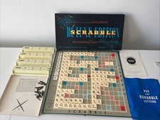 Vintage Scrabble Deluxe 1958