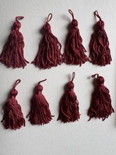 Set of 8 quality wine/dark red