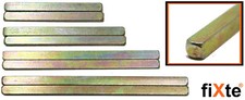 2 x fiXte Spare Door Handle Spindle Bar YZP 7.5mm x 85mm / 100mm / 128mm / 150mm
