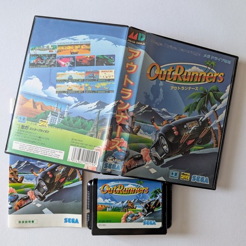Out runners sega mega drive - md,