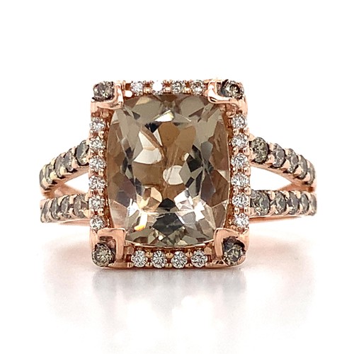 Vian 14k gold cushion - cushion, cut