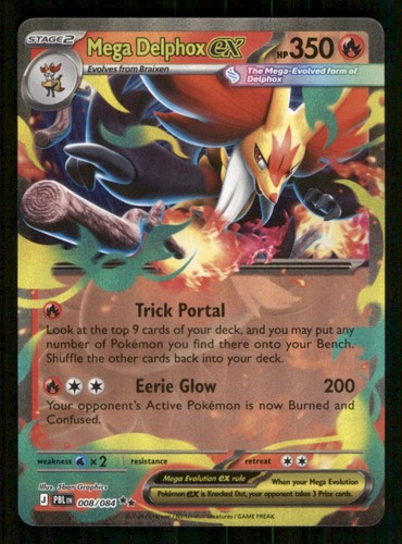Mega delphox 008 - ex, 008/084