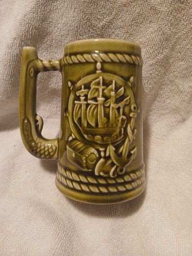 Rare vintage green stein - rare,