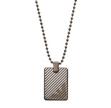 Emporio Armani Mens Dog Tag