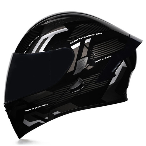 Full face flip motorcycle - full,