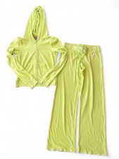 Vintage Neon Juicy Couture Tracksuit Y2K Era Full Set Women’s Size Small & Mediu