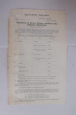 SR circular.  Wagons