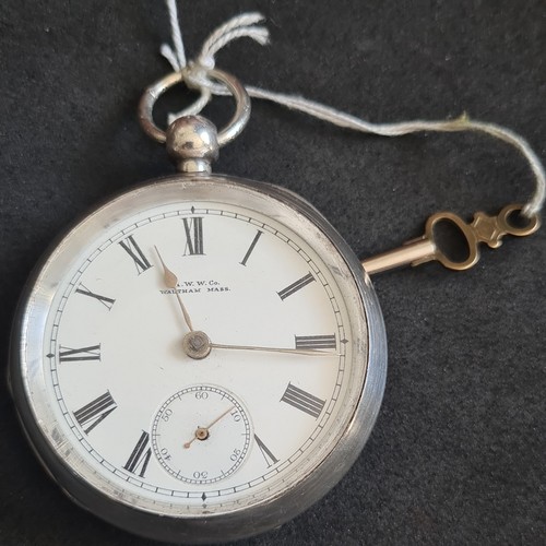 Antique solid silver gents - antique,