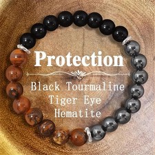 Obsidian Tiger Eye Hematite