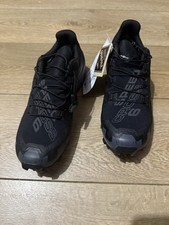 Salomon Speedcross 6 Mens Trail Running Shoes Black Offroad Cushioned Run Sports