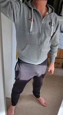 Mens Ellesse Zip Through Hoody