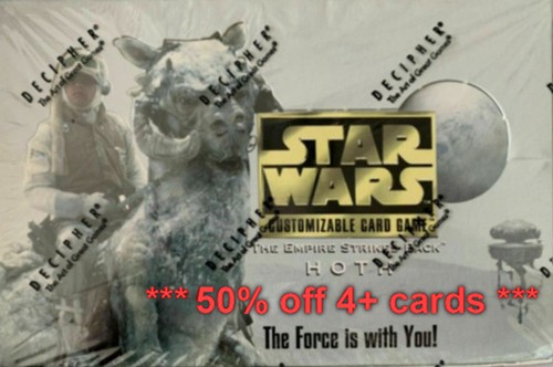 Swccg hoth r - c/u/r, singles