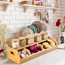 Bamboo Fruit Vegetable Basket