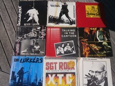 Punk Job Lot x 10 singles - All listed - Picture sleeves - Different grades