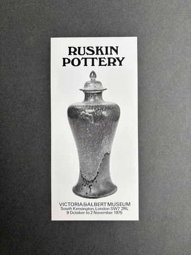 Ruskin pottery victoria - ruskin,