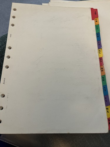 Filofax deskfax rare vintage - rare,