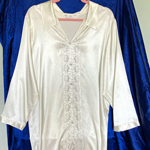 Michael ivory satin - m&s,