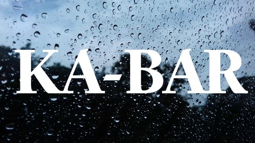 Bar knives - ka-bar, logo