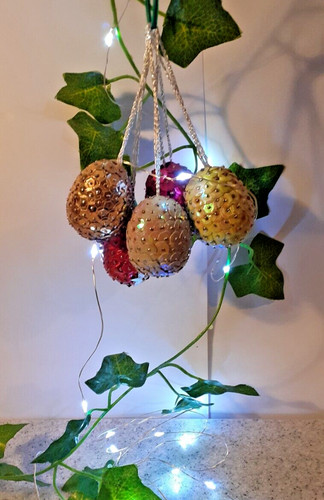 Unique homemade mini baubles - unique, baubles/