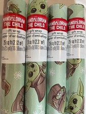 Disney 4 Rolls Christmas Gift