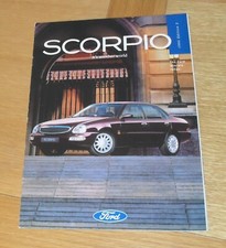 Ford Scorpio Brochure 1995-1996 - Executive - Ghia - Ultima 2.9 24v Cosworth