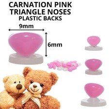 CARNATION PINK TRIANGLE NOSES