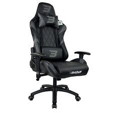 BraZen Venom Esports Elite Computer Office PC Gaming Chair For Adults - Grey