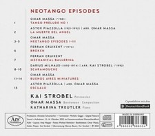 Astor Piazzolla : Kai Strobel: Neotango Episodes CD (2023) ***NEW*** Great Value
