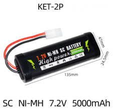 Rc 7.2V 5000mah Ni-Mh