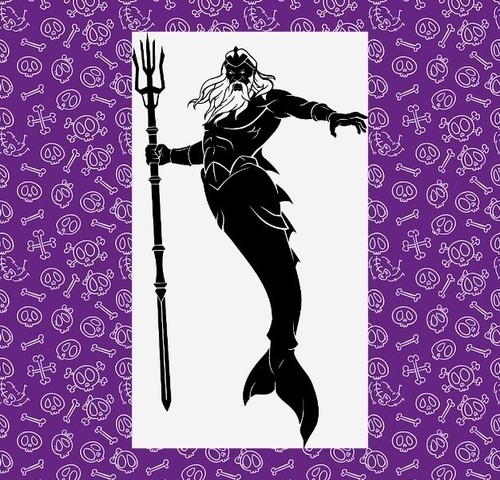 Posiedon greek god silhouette - greek,