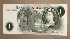 Bank of England £1 One Pound