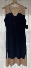 Zara Summer Dress Navy And