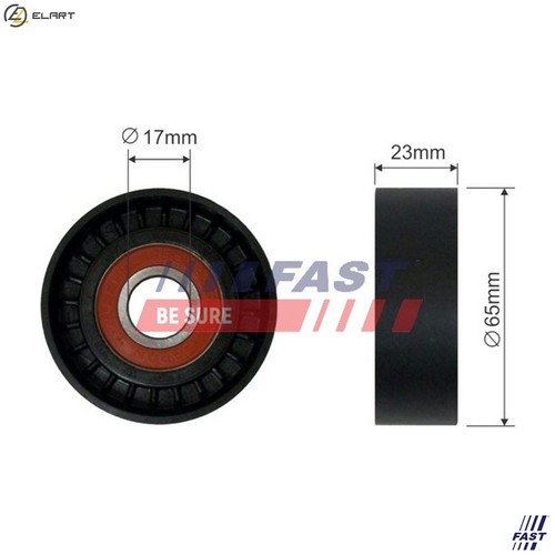Tensioner pulley vribbed - tensioner, belt