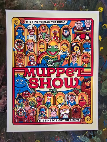 Muppet show poster jim - muppet,