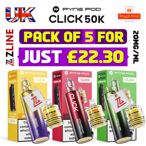 Pyne pod click 50k - 50k, refill