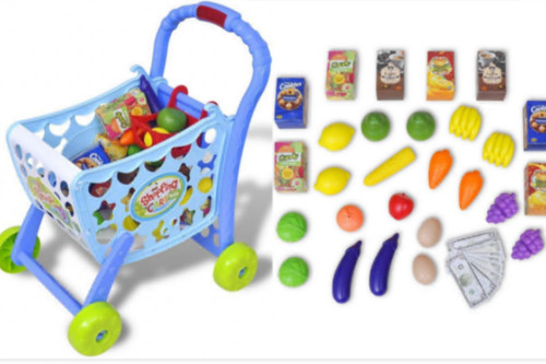 Shopping trolley cart - in, 1