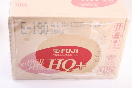 Box fuji e 180 - hq+, vhs