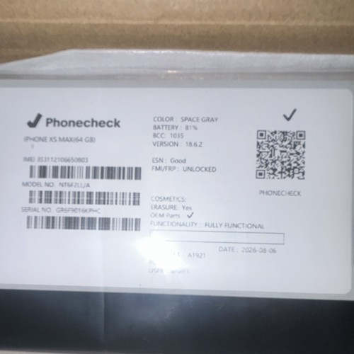 Apple iphone max 64gb gray - apple,