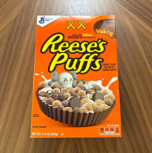 Kaws reese puffs peanut - kaws,