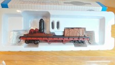 BG186: Bachmann HO Gauge Log Car & Accessories 2 Log Skidders on 40' Car