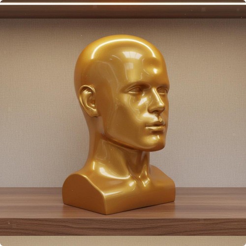 Male mannequin head - male,