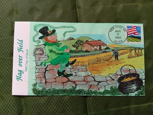 1995 flag over field usa - flag,
