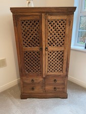 Solid Teak Vintage TV And DVD