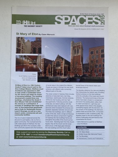 Hackney society spaces - hackney, issue